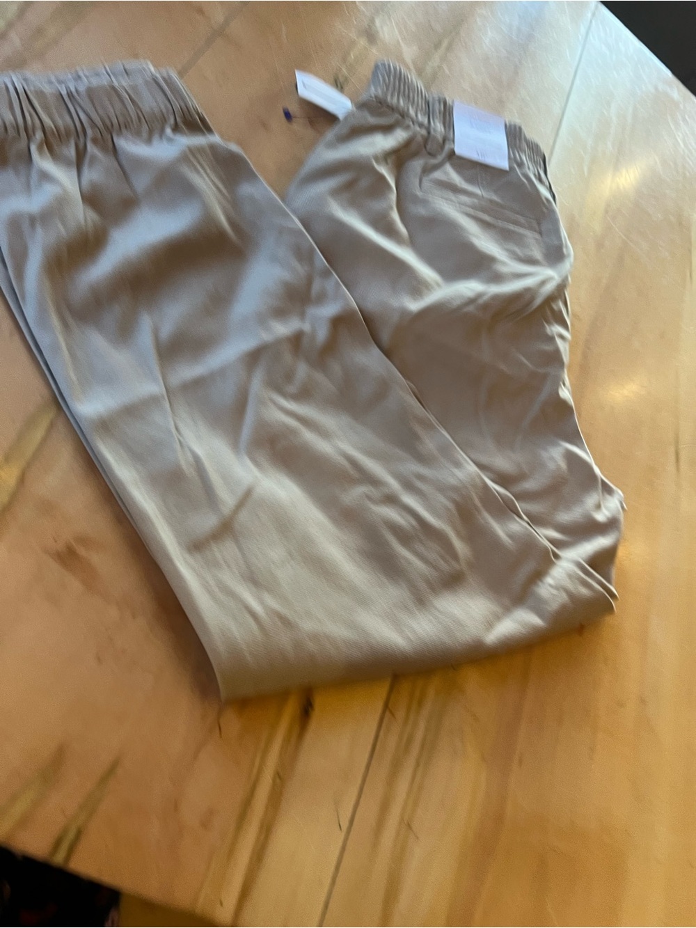 Talbots Beige Cropped Ankle Pants
